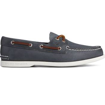 Sperry Authentic Original Plushwave Tmavomodre - Panske Mokasíny